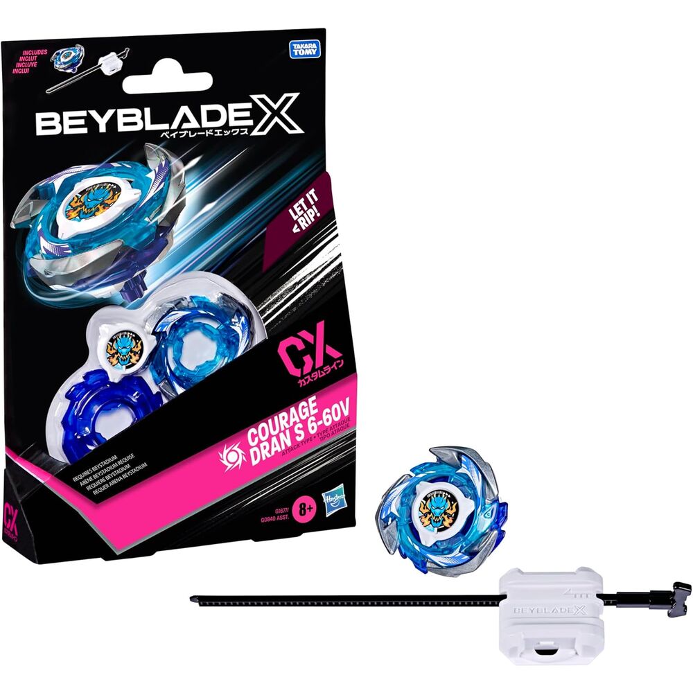 Beyblade X Courage Dran S 6-60V kit spel