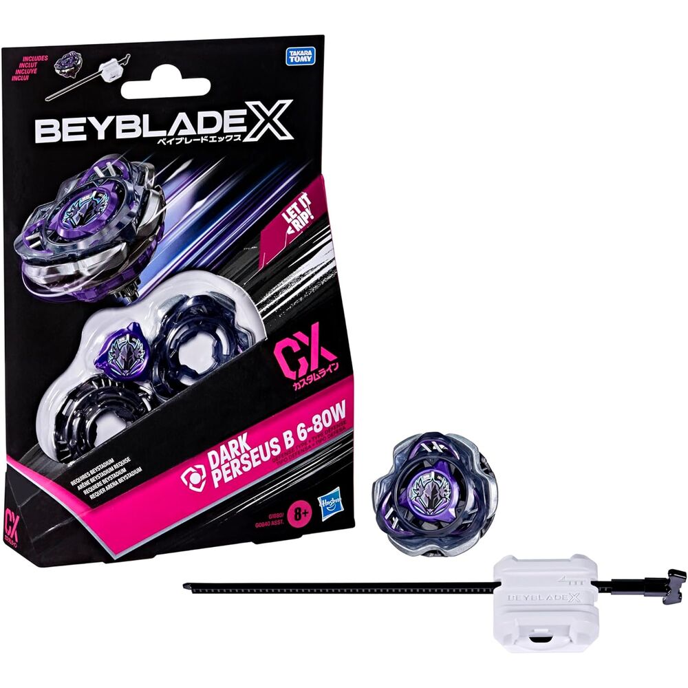 Beyblade X Dark Perseus B 6-80W Kit Spel