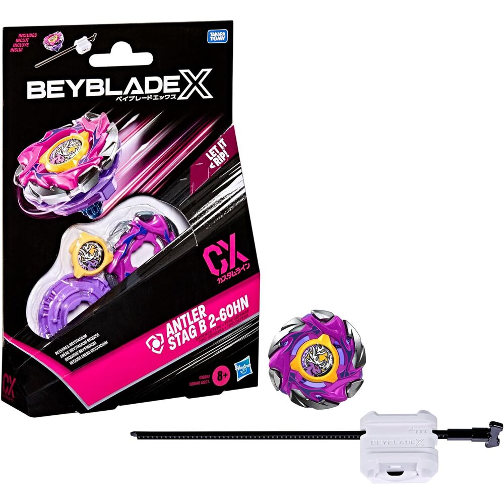 Beyblade X Antler Stag B 2-60HN Kit Spel