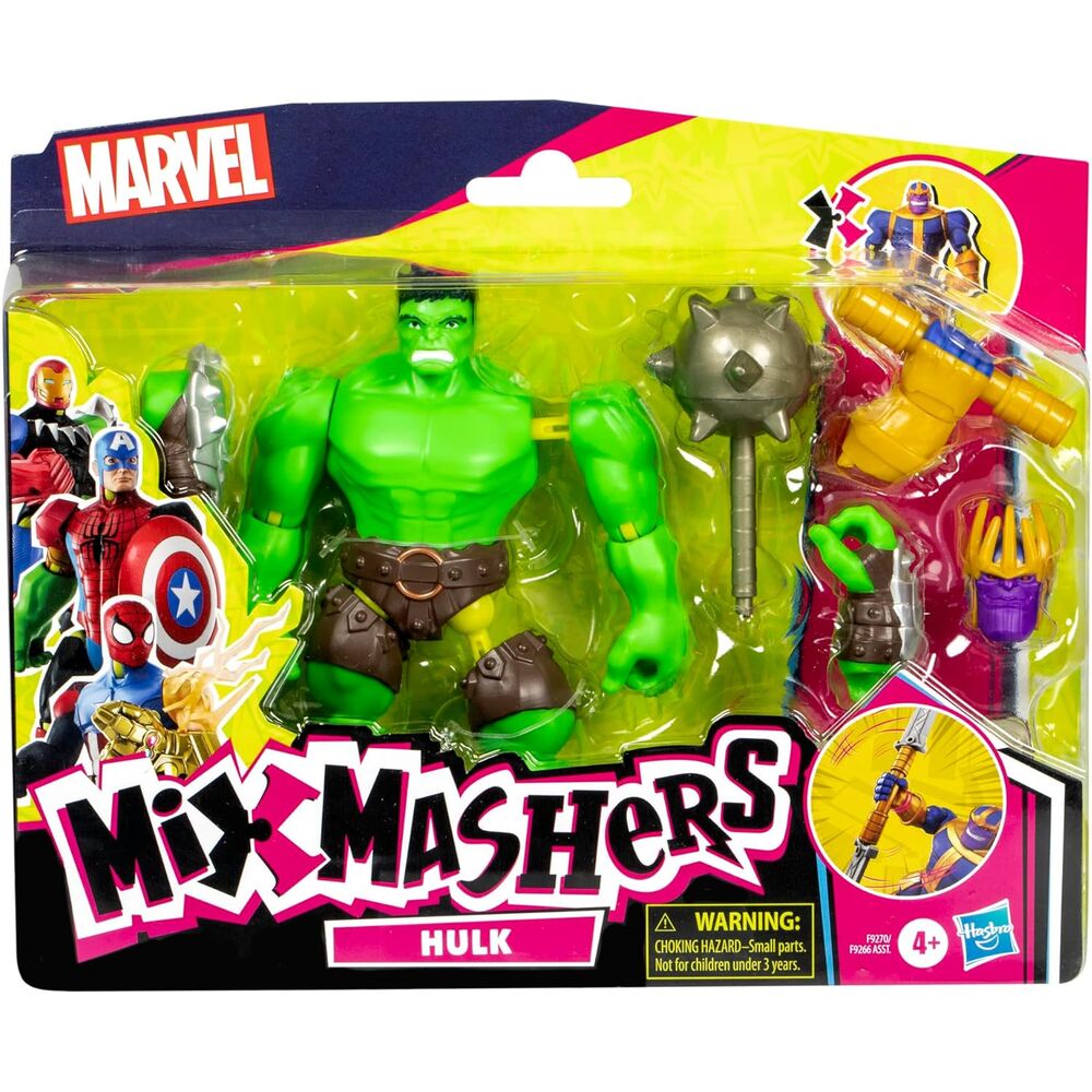 Marvel Mix Mashers Hulk Deluxe Figur 12 cm