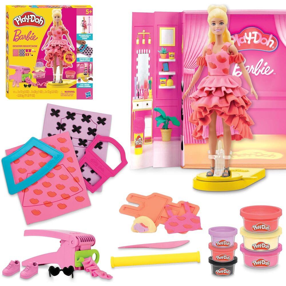Play-Doh Barbie Designer Fashion Show - Kreativ Fashionskapande för Barn