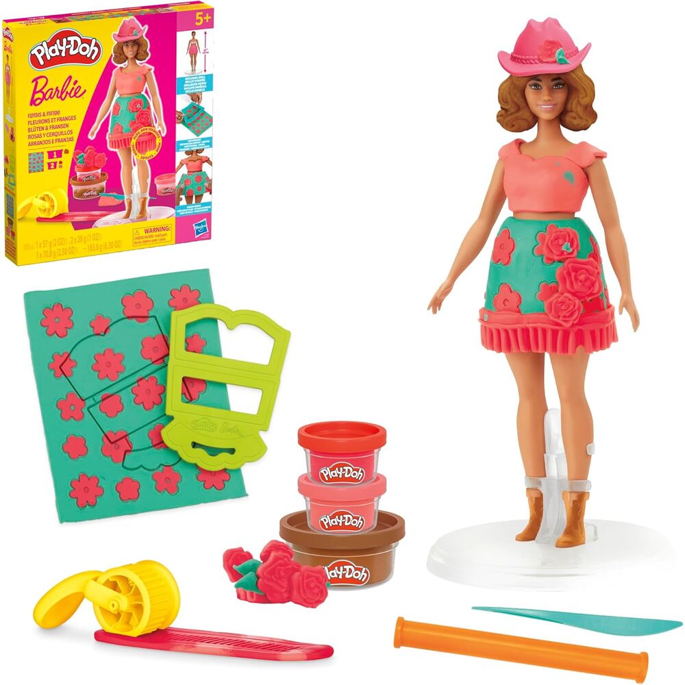 Play-Doh Barbie Florais & Flinge - Kreativ Lekset för Barn