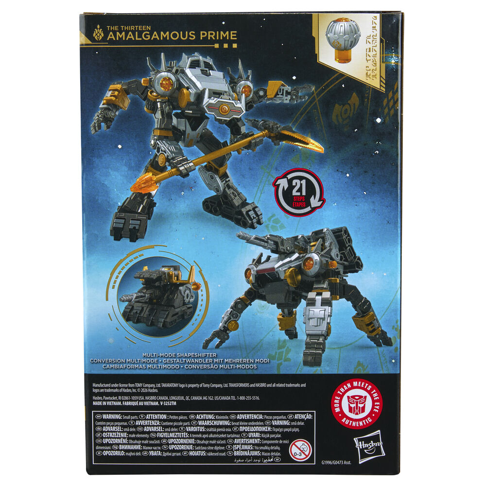 Transformers Age of the Primes Amalgamous Prime The Thirteen Figur 14cm