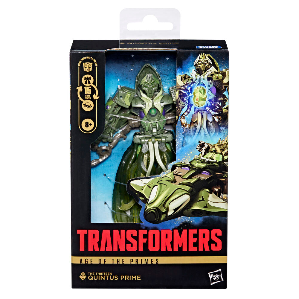 Transformers Age of the Primes Quintus Prime Figur 14 cm - Samlarobjekt