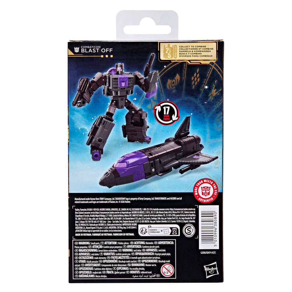 Transformers Age of the Primes Blast Off Combaticon Figur 14 cm
