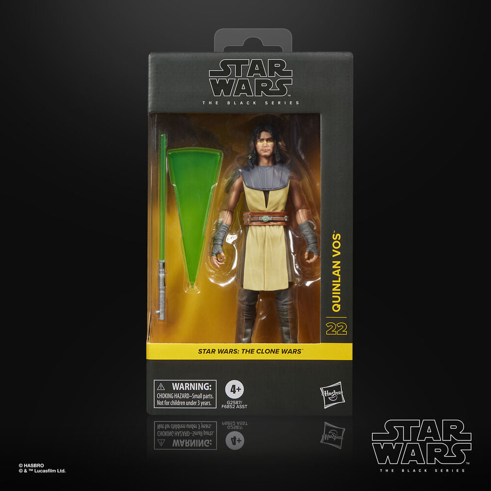 Star Wars The Clone Wars Quinlan Vos Figur 15cm