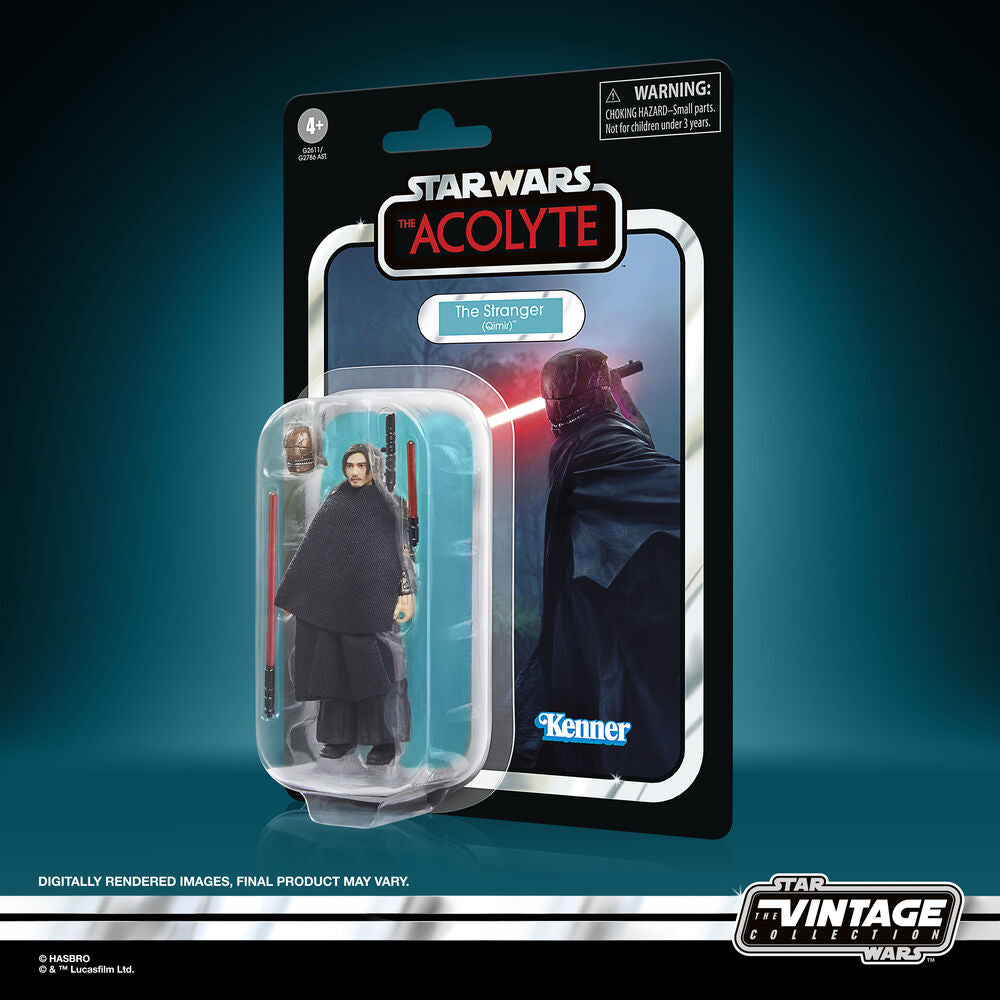 Star Wars The Acolyte The Stranger Qimir Figur 9,5 cm