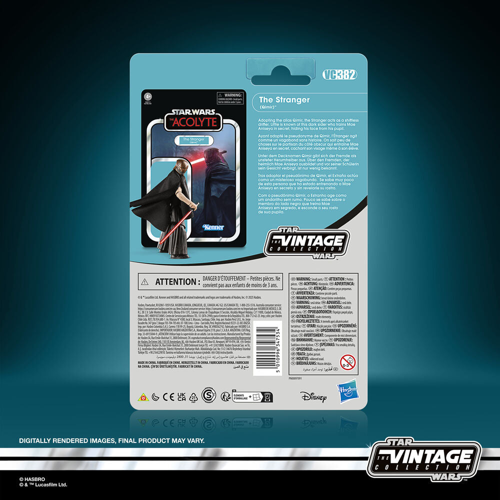 Star Wars The Acolyte The Stranger Qimir Figur 9,5 cm