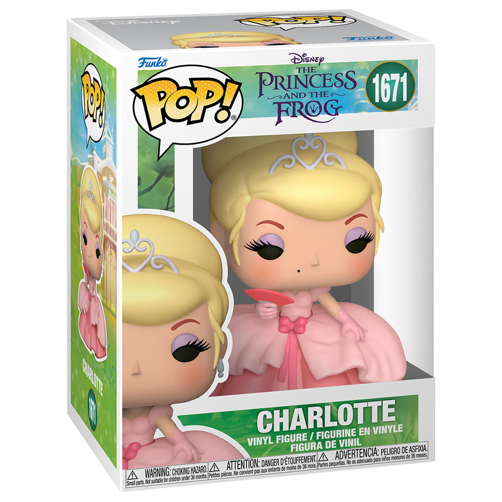 POP Figur Disney Prinsessan och Grodan Charlotte