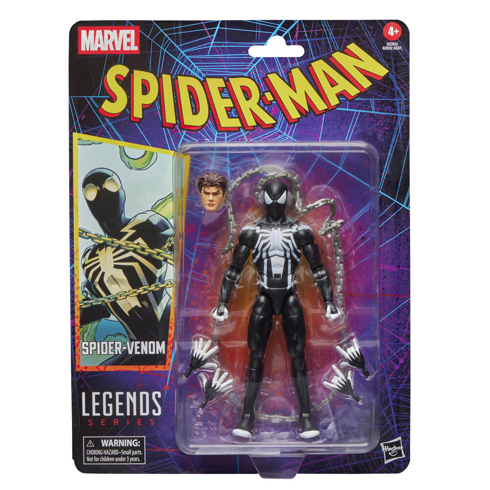 Marvel Legends Series Spider-Man Spider-Venom Figur 15 cm