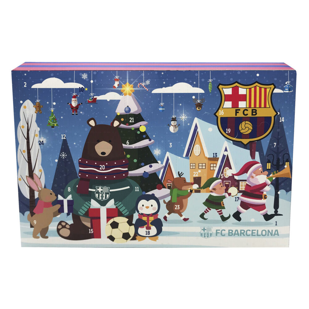 FC Barcelona Adventskalender - En Spännande Julupplevelse för Culé Fans