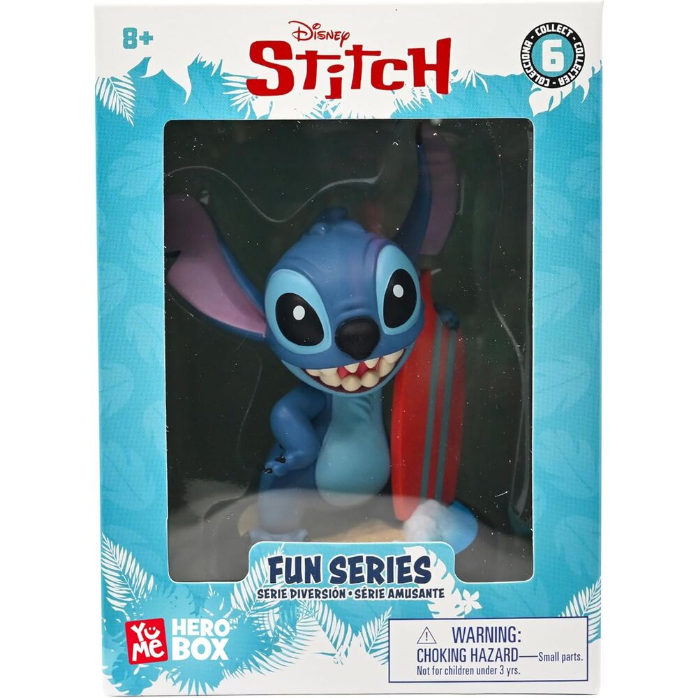 Disney Stitch Hero Box Surfer Stitch Figur 8cm