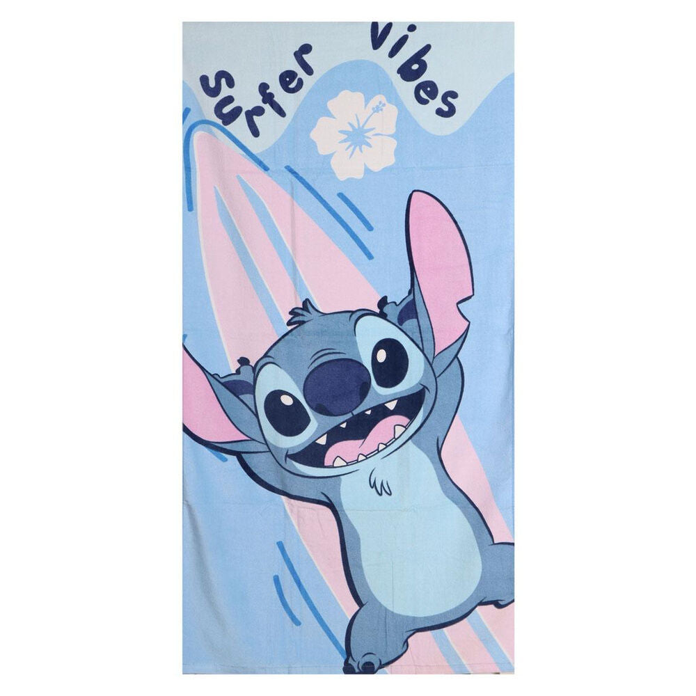 Disney Stitch Bomull Strandhandduk