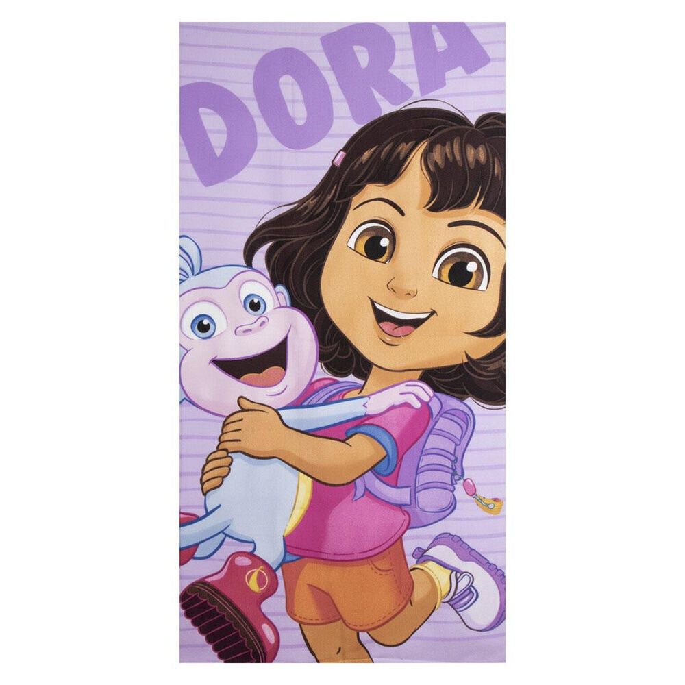 Dora the Explorer Mikrofiber Strandhandduk - Perfekt för Sommaren