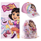 Dora Utforskaren Handduk + Väska + Keps Set