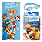 Paw Patrol Handduk och Simglasögon Set