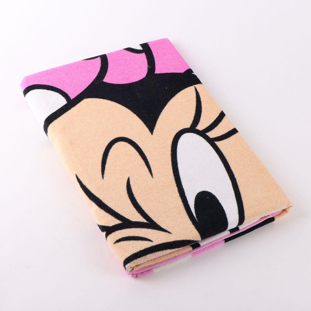 Disney Minnie Bomull Strandhandduk