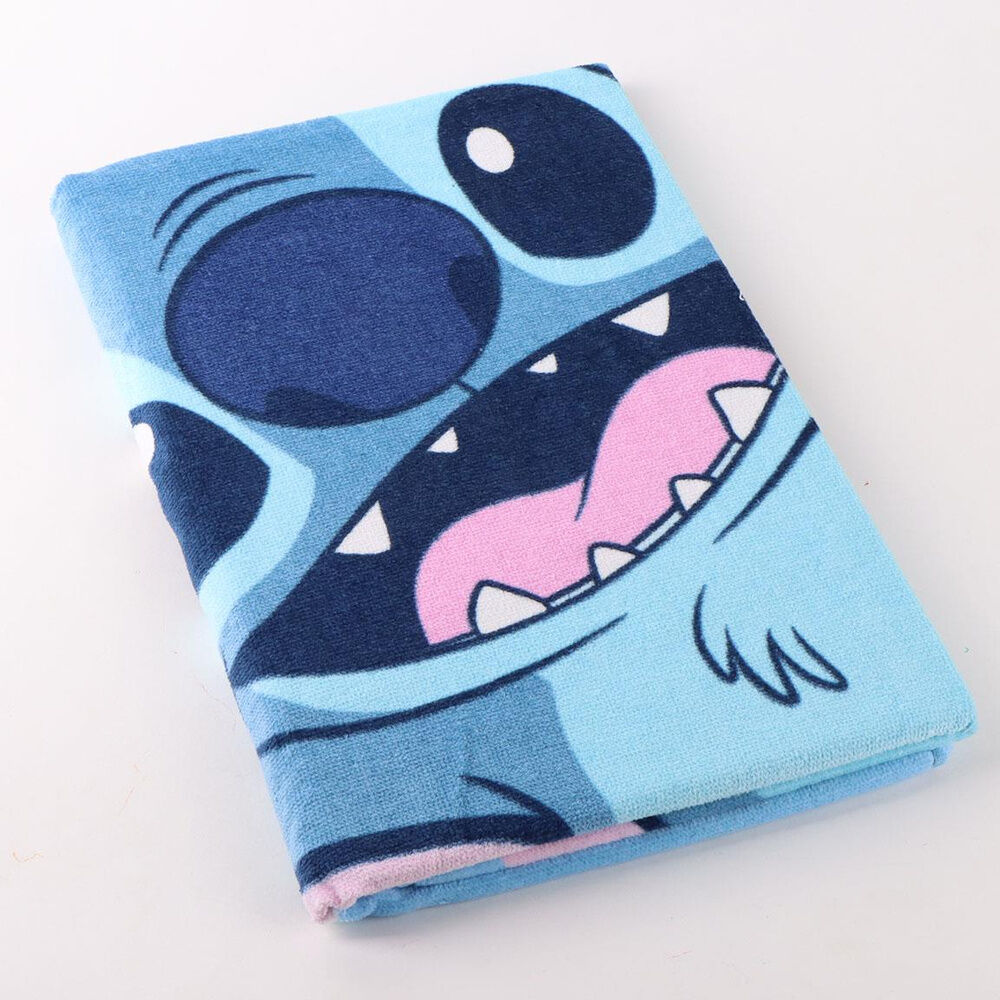 Disney Stitch Bomull Strandhandduk
