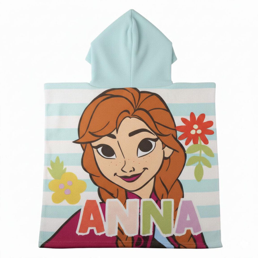 Disney Frozen Mikrofiber Poncho Strandhandduk