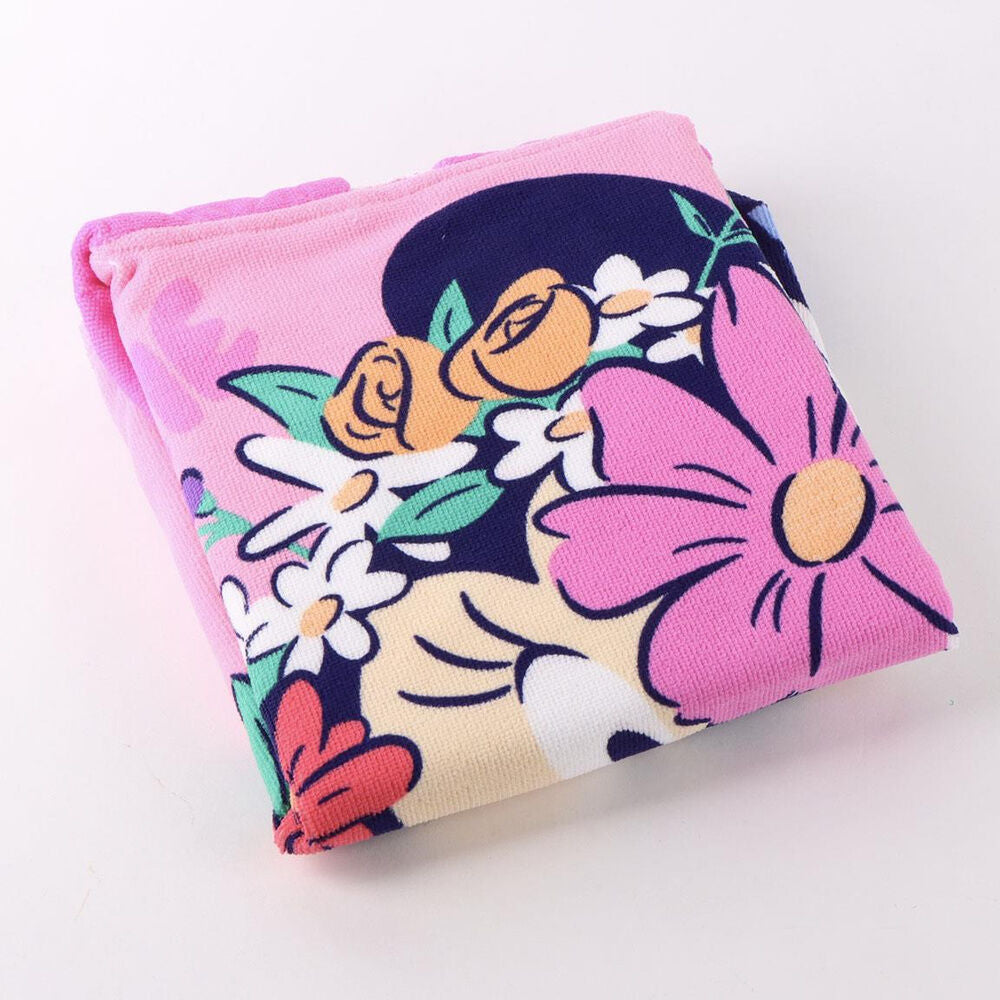 Disney Minnie Mikrofiber Poncho Strandhandduk
