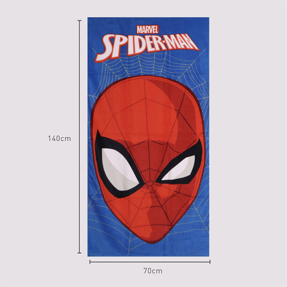Marvel Spiderman Bomull Strandhandduk