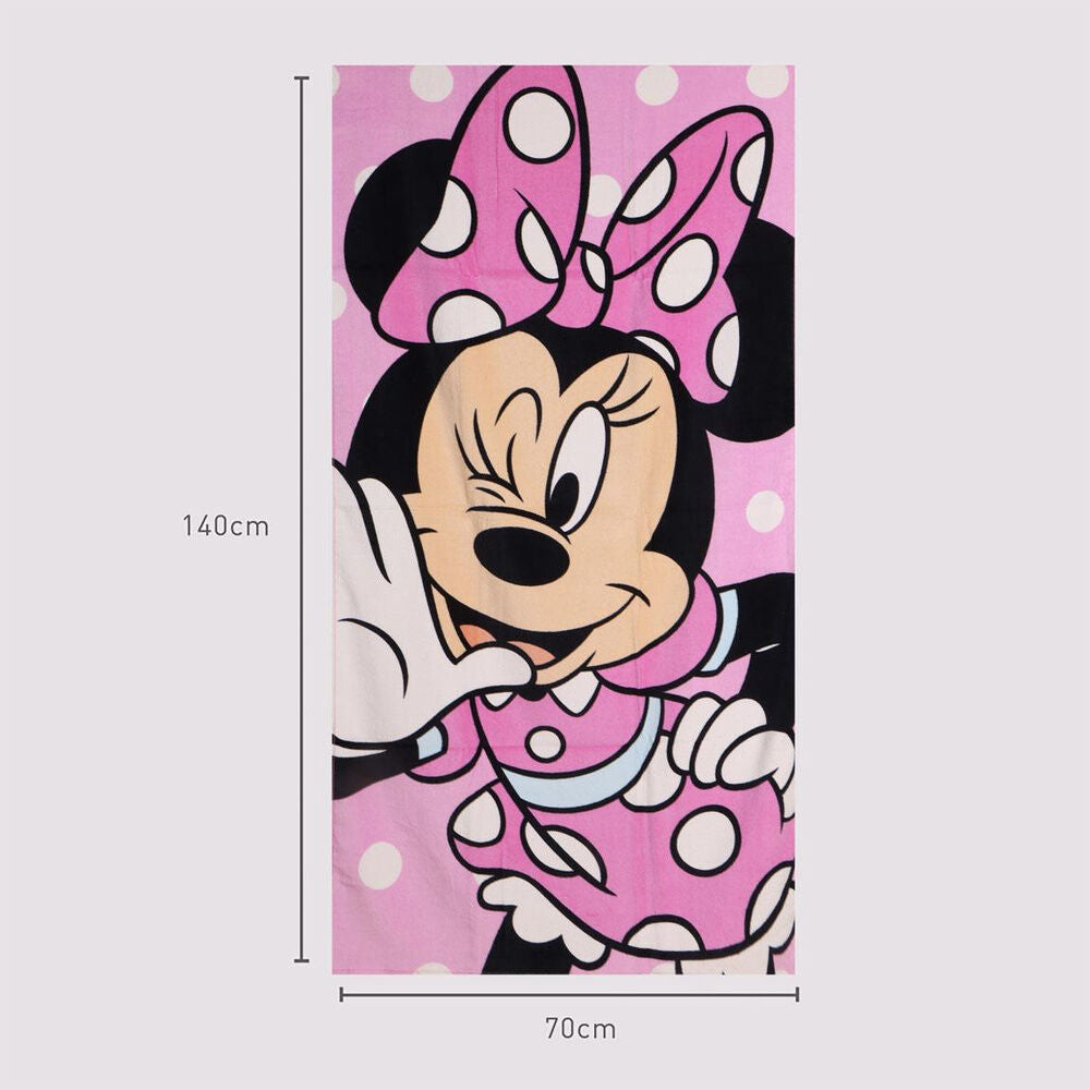 Disney Minnie Bomull Strandhandduk