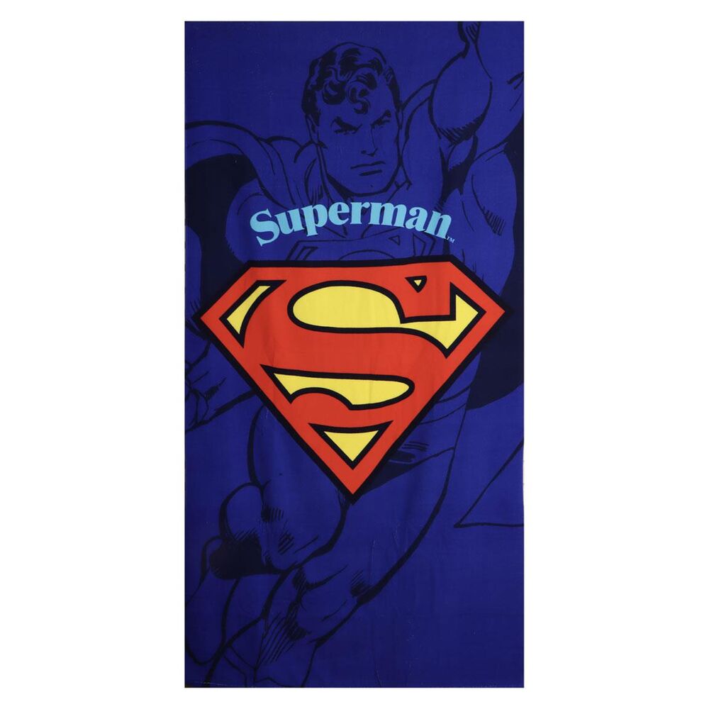 DC Comics Superman Mikrofiber Strandhandduk