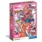 DC Comics Winx Puzzle 500 Pussel – Fascinerande Utmaning för Fans