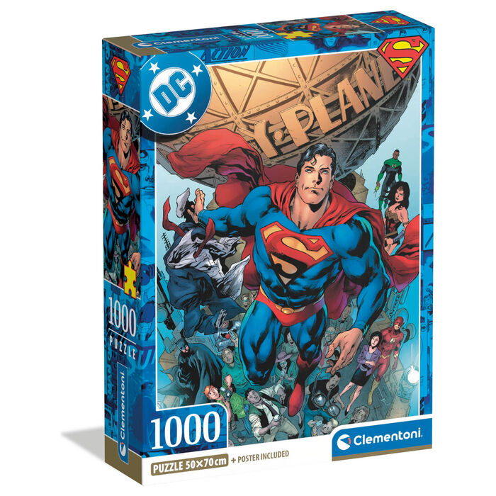 DC Comics Superman pussel 1000 bitar