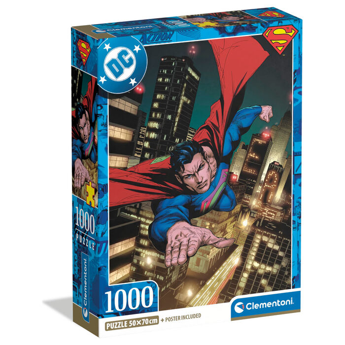 DC Comics Superman Pussel 1000 Pusselbitar