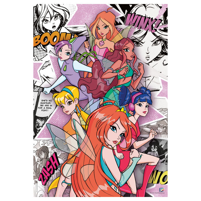 DC Comics Winx Puzzle 500 Pussel – Fascinerande Utmaning för Fans