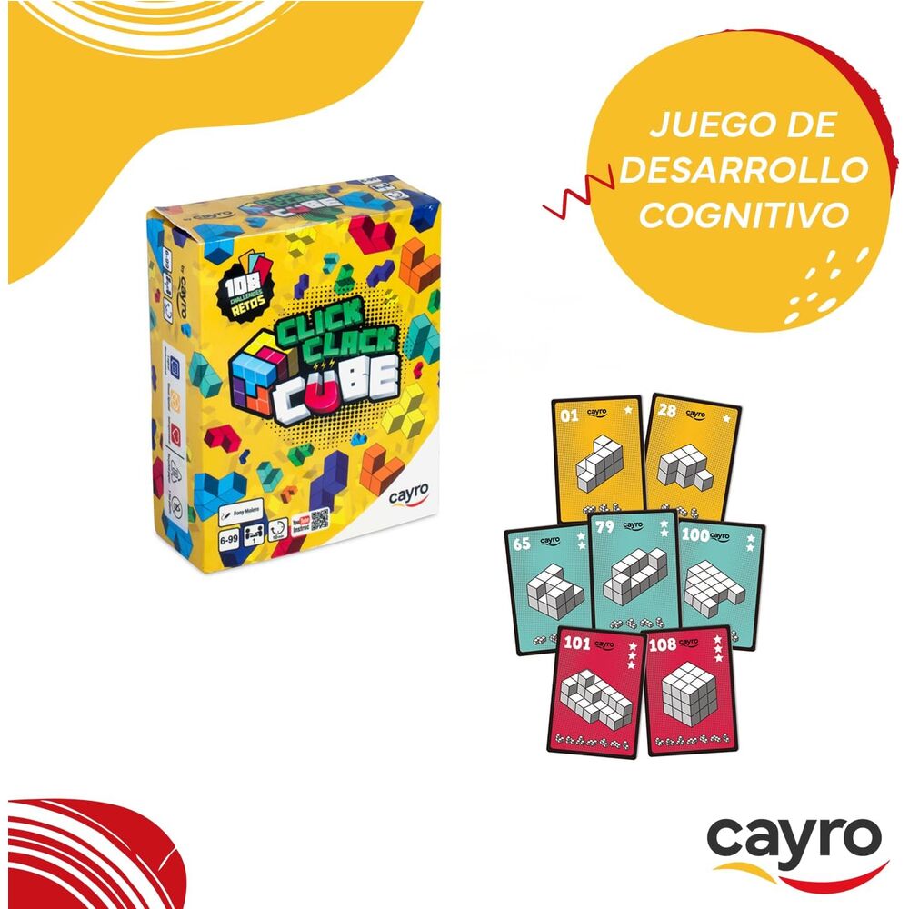 Click Clack Cube - Utmanande Pusselspel för Barn