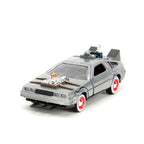 Back to the Future 40th Anniversary Time Machine Pack 3 DeLorean