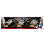 Back to the Future 40th Anniversary Time Machine Pack 3 DeLorean
