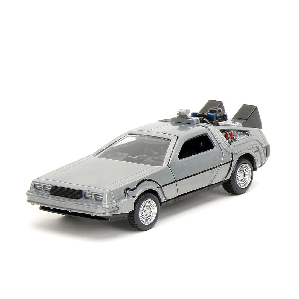 Back to the Future 40th Anniversary Time Machine Pack 3 DeLorean