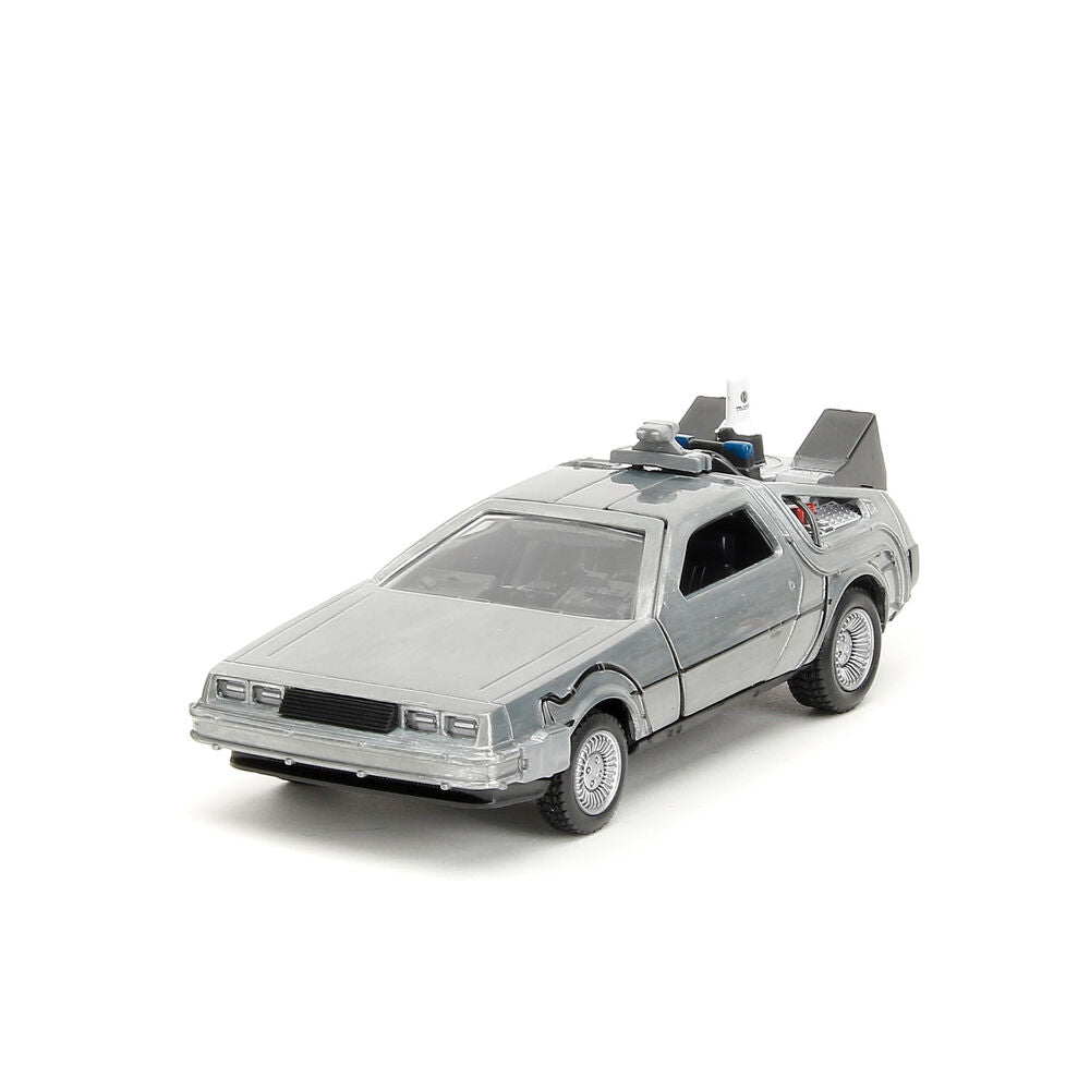Back to the Future 40th Anniversary Time Machine Pack 3 DeLorean