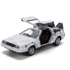 Back to the Future 40-årsjubileum Time Machine Ice Effect DeLorean-replika