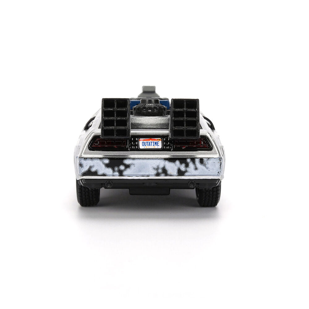Back to the Future 40-årsjubileum Time Machine Ice Effect DeLorean-replika
