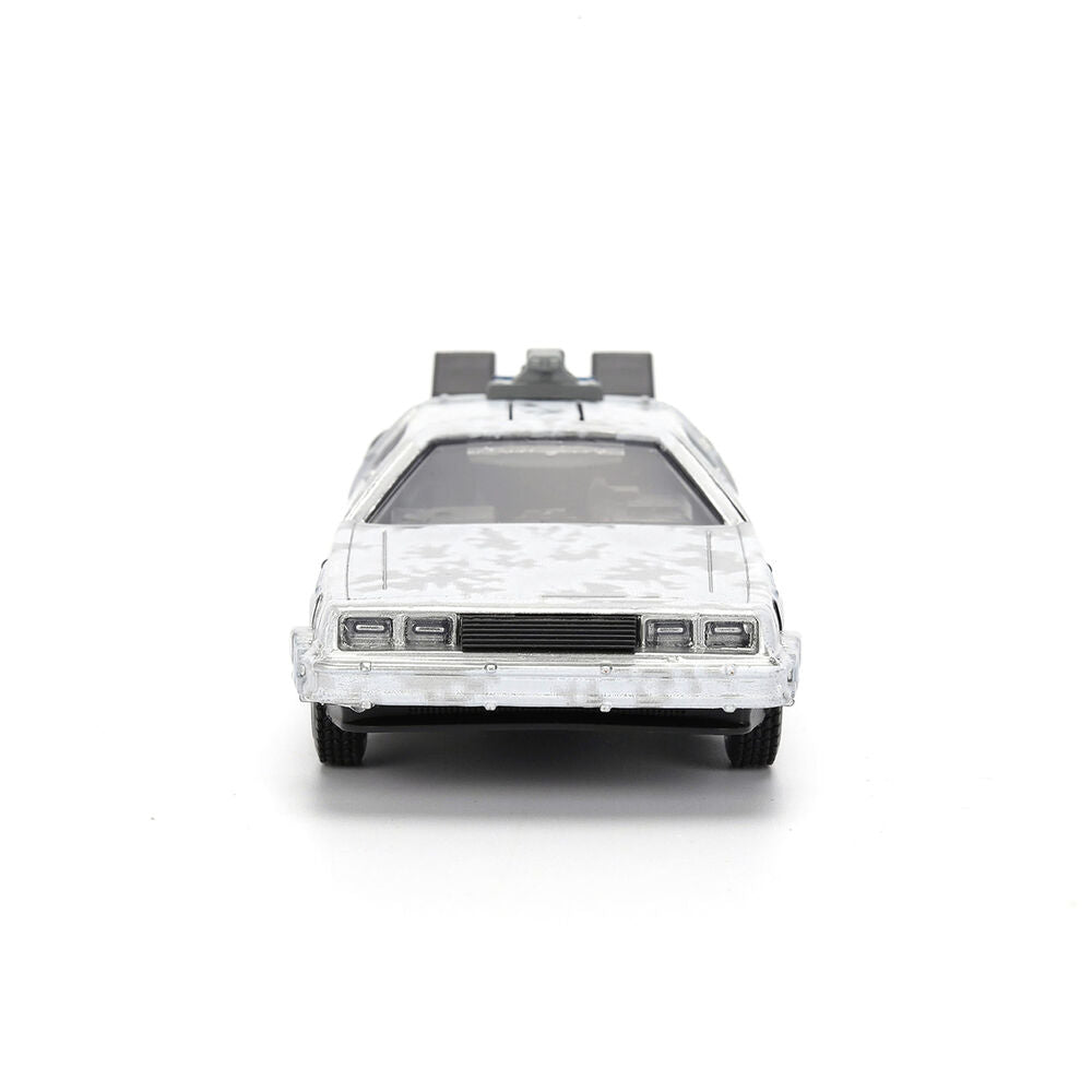 Back to the Future 40-årsjubileum Time Machine Ice Effect DeLorean-replika
