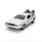 Back to the Future 40-årsjubileum Time Machine Ice Effect DeLorean-replika