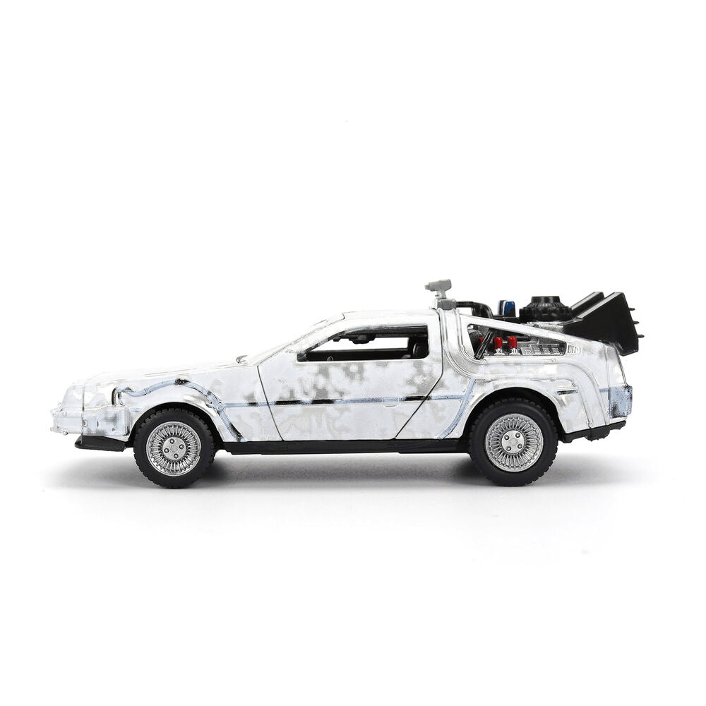 Back to the Future 40-årsjubileum Time Machine Ice Effect DeLorean-replika