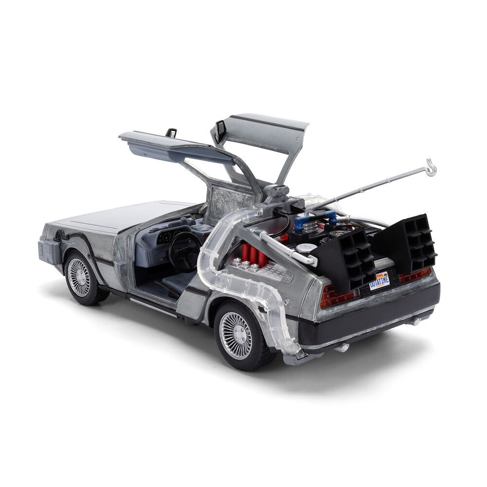 Back to the Future 40-årsjubileum Time Machine Hollywood Rides DeLorean Replika