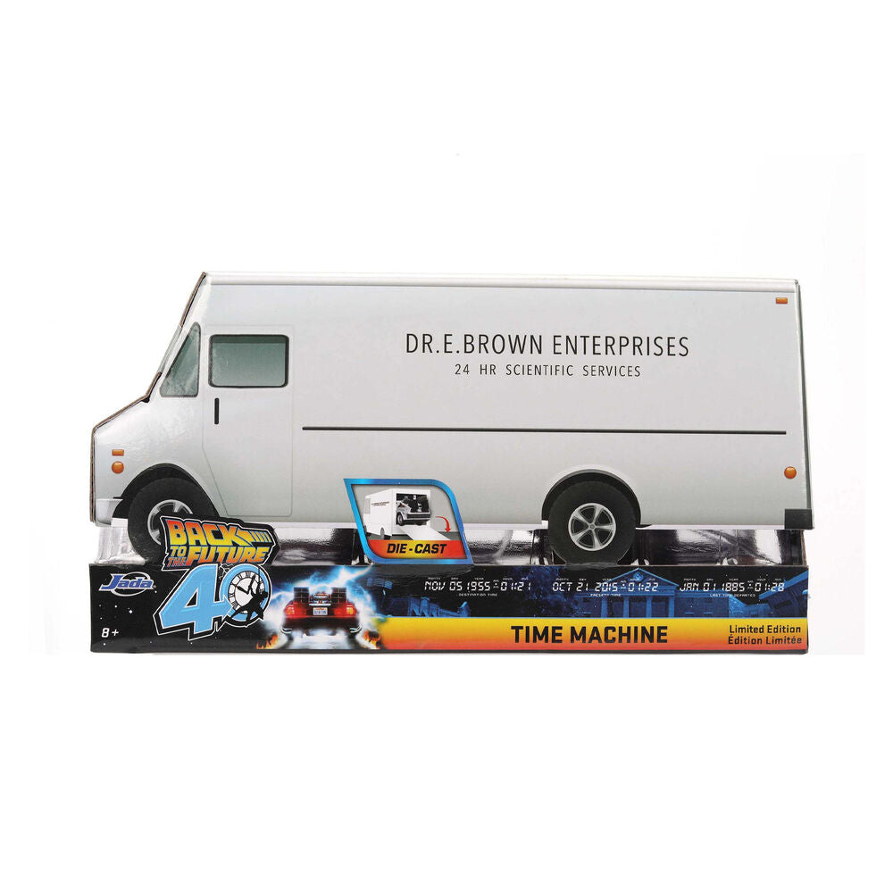 Back to the Future 40-årsjubileum Time Machine Hollywood Rides DeLorean Replika