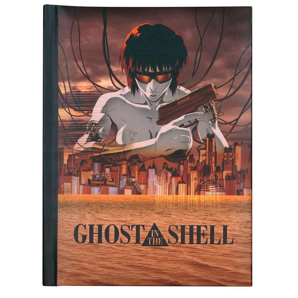 Ghost in the Shell City Anteckningsblock med Ljus