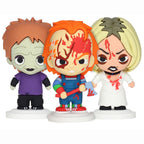 Chucky Pokis Set av 3 figurer 7cm