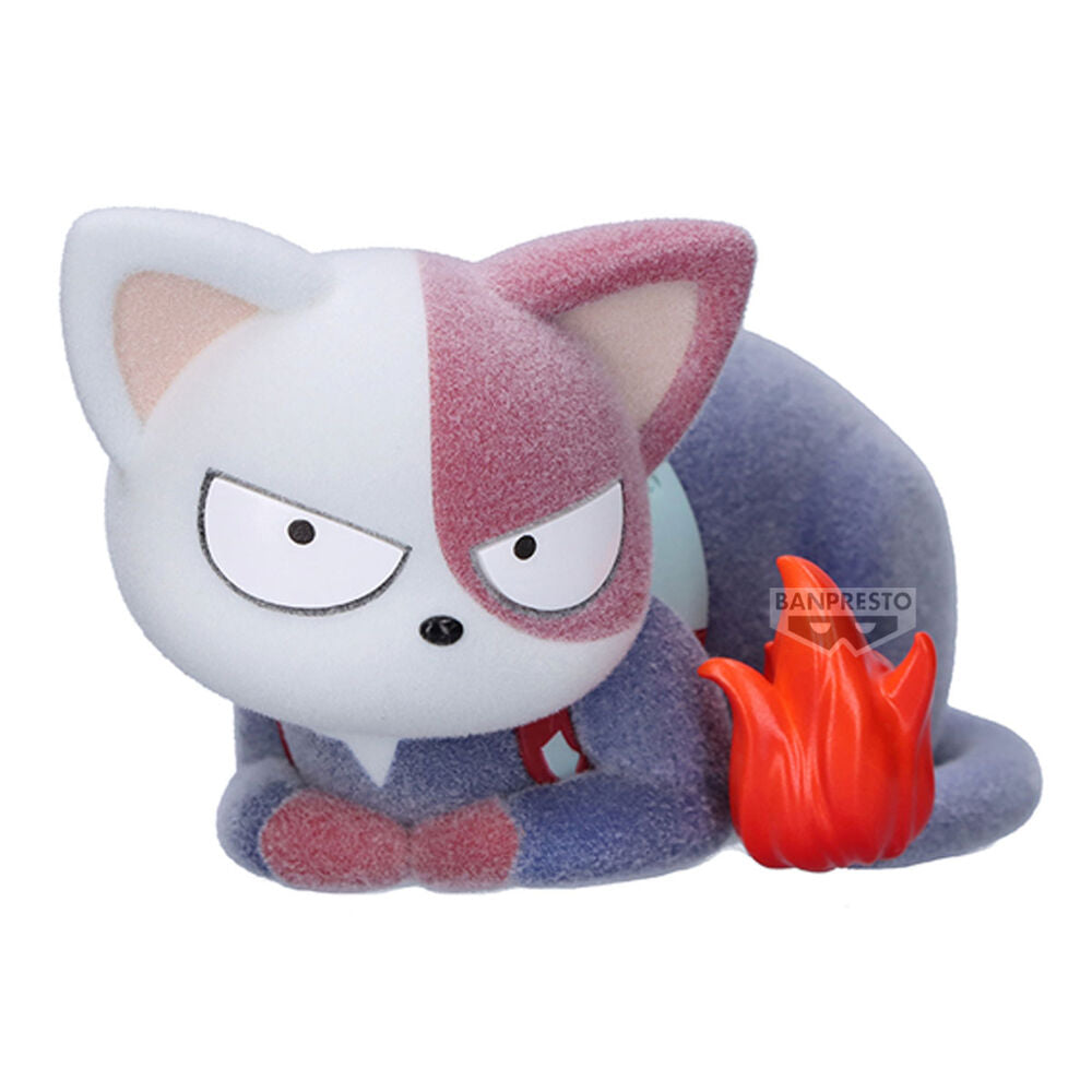 My Hero Academia Fluffy Puffy Shoto Todoroki Shotocat Figur 5cm