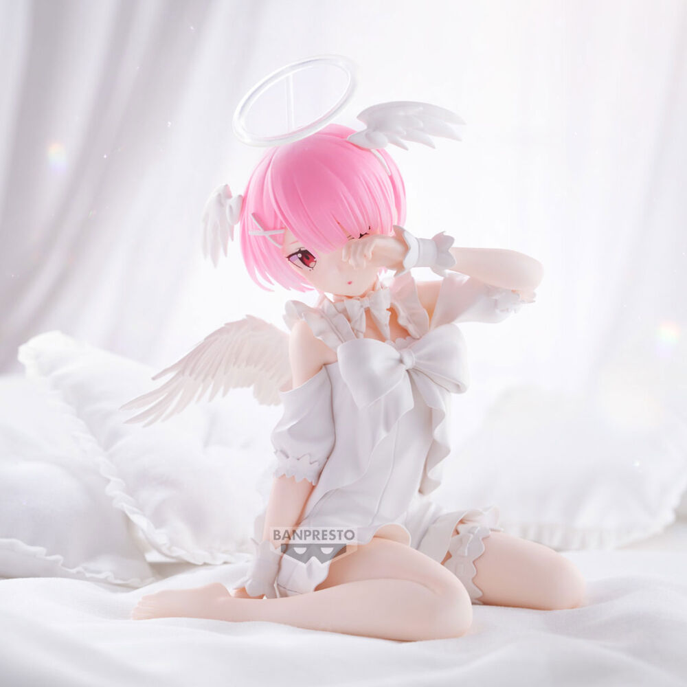 Re:Zero Starting Life in Another World Relax Time Ram Sweet Angel Figur 13cm
