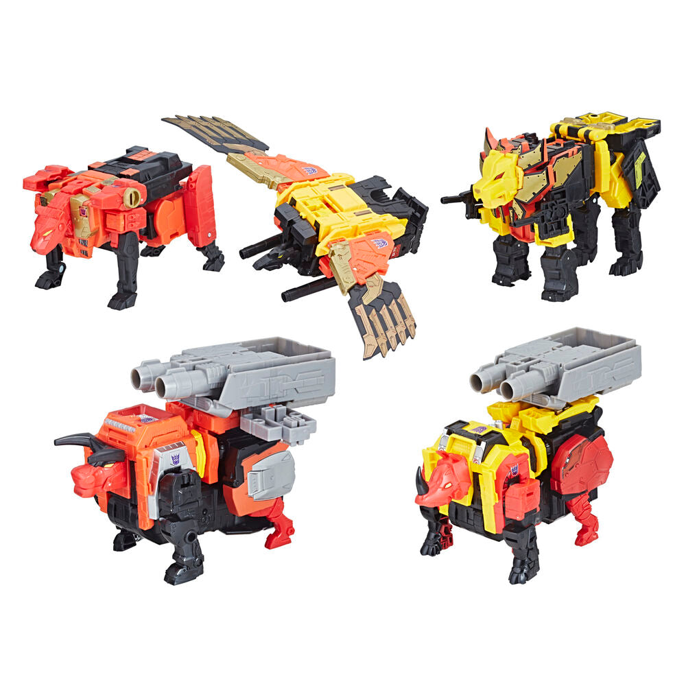 Transformers Power of the Primes Predaking Combiner set figur