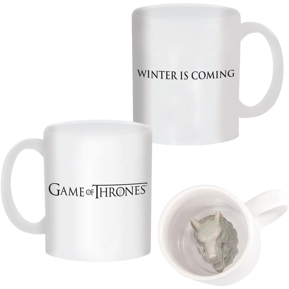 Game of Thrones Stark Mug 320ml – Officiell Keramisk Mugg