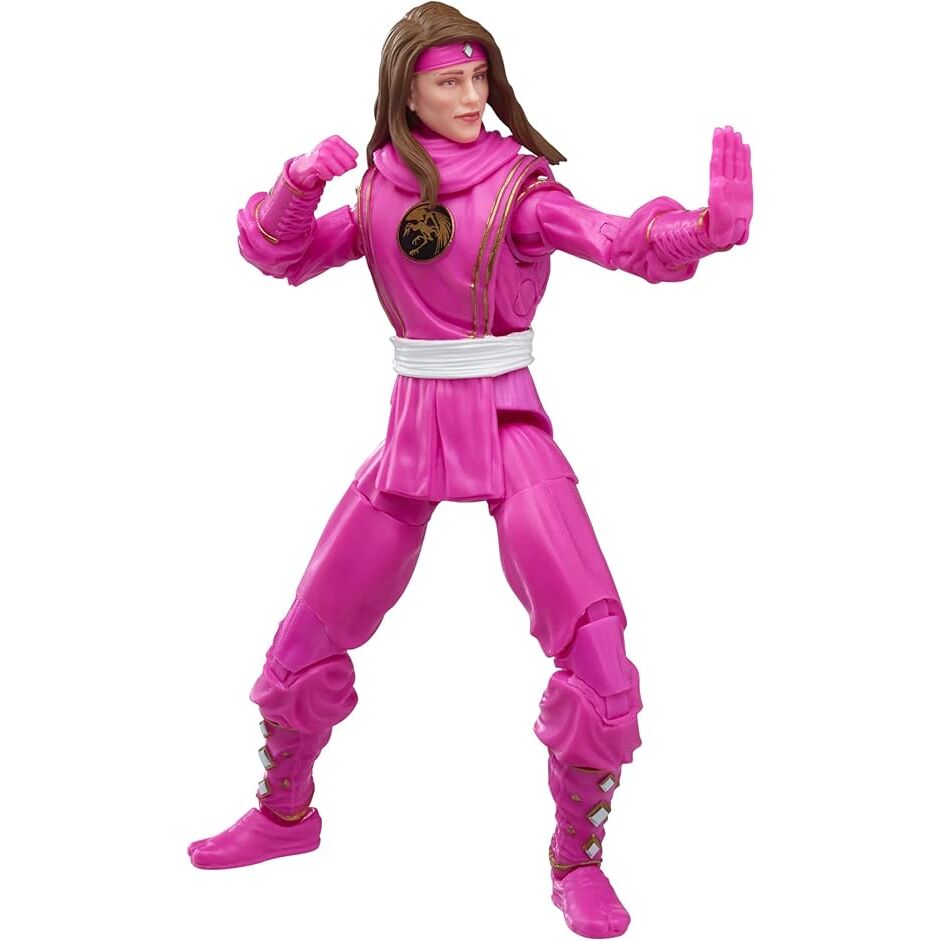 Power Rangers Lightning Collection Mighty Morphin Ninja Pink Ranger Figur 15 cm